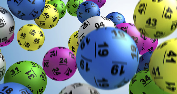 Lottery Balls Bouncing Lottery Balls Bouncing